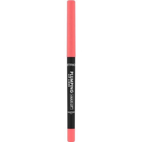 Catrice Plumping Lip Liner, No. 160, Orange, Moisturising, Long-Lasting, Matte, Colour-Intensive, Matte, Vegan, Waterproof, Oil-Free, Alcohol-Free, Pack of 1 (0.35 g)