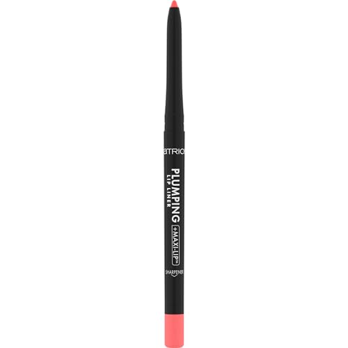 Catrice Plumping Lip Liner, No. 160, Orange, Moisturising, Long-Lasting, Matte, Colour-Intensive, Matte, Vegan, Waterproof, Oil-Free, Alcohol-Free, Pack of 1 (0.35 g)