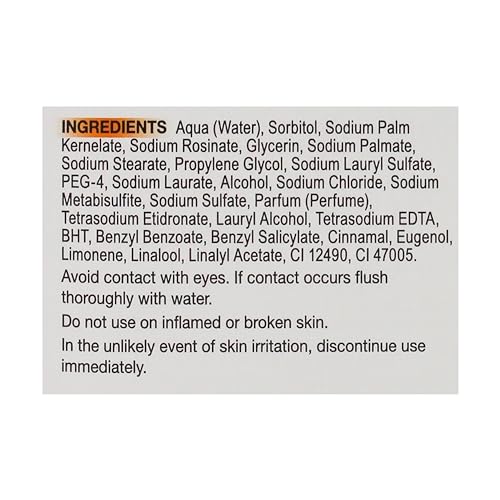 Pears Transparent Soap, 4 x 100g
