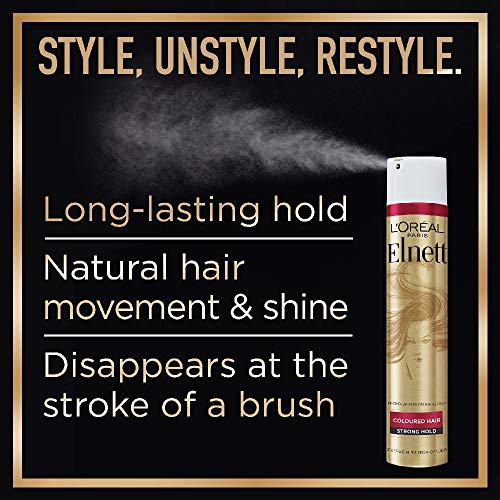 L'Oreal Elnett Precious Argan Oil Hairspray 400ml