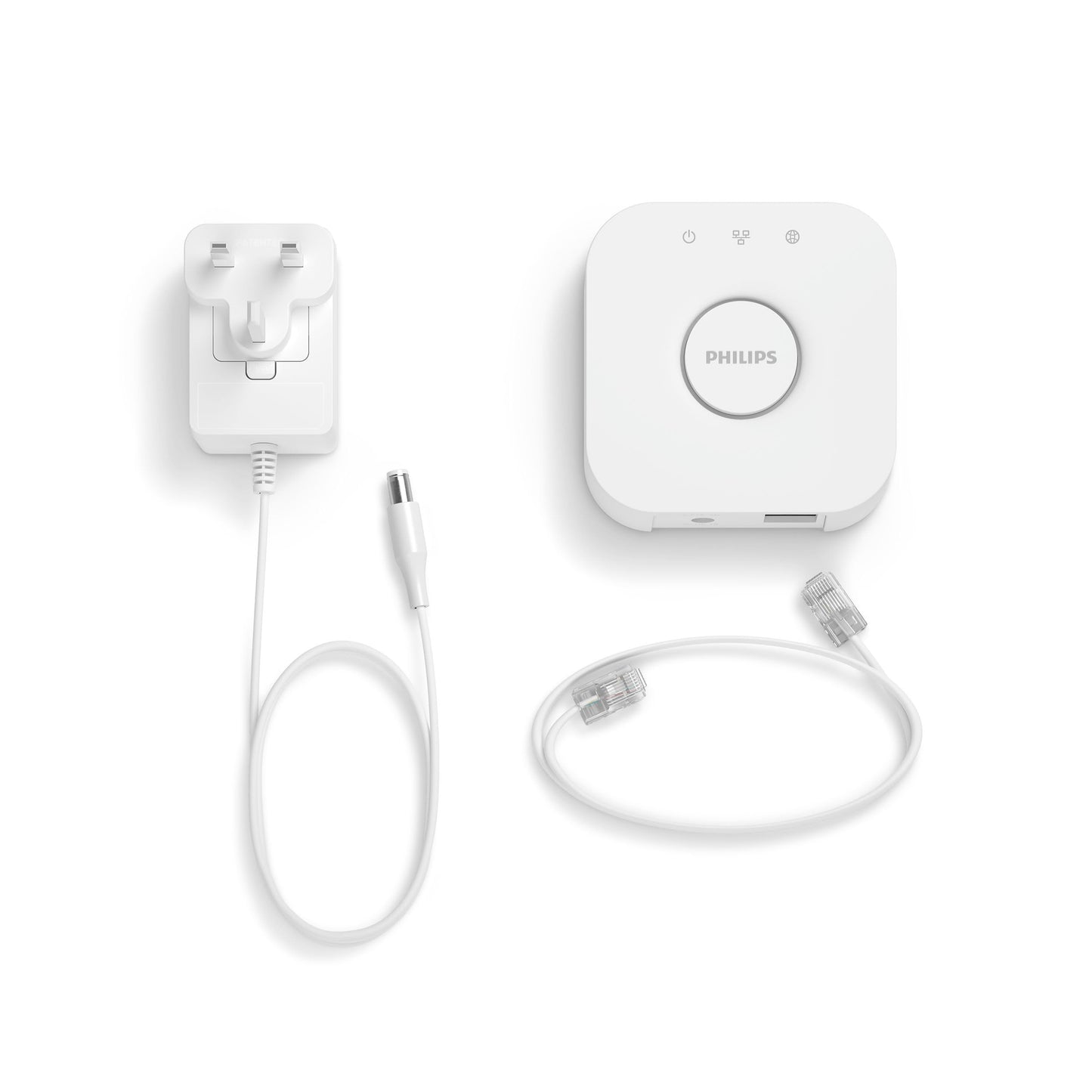 Philips Hue Starterkit White and Colour Ambience 2 Pack B22 Bulbs 800 lumens and Bridge