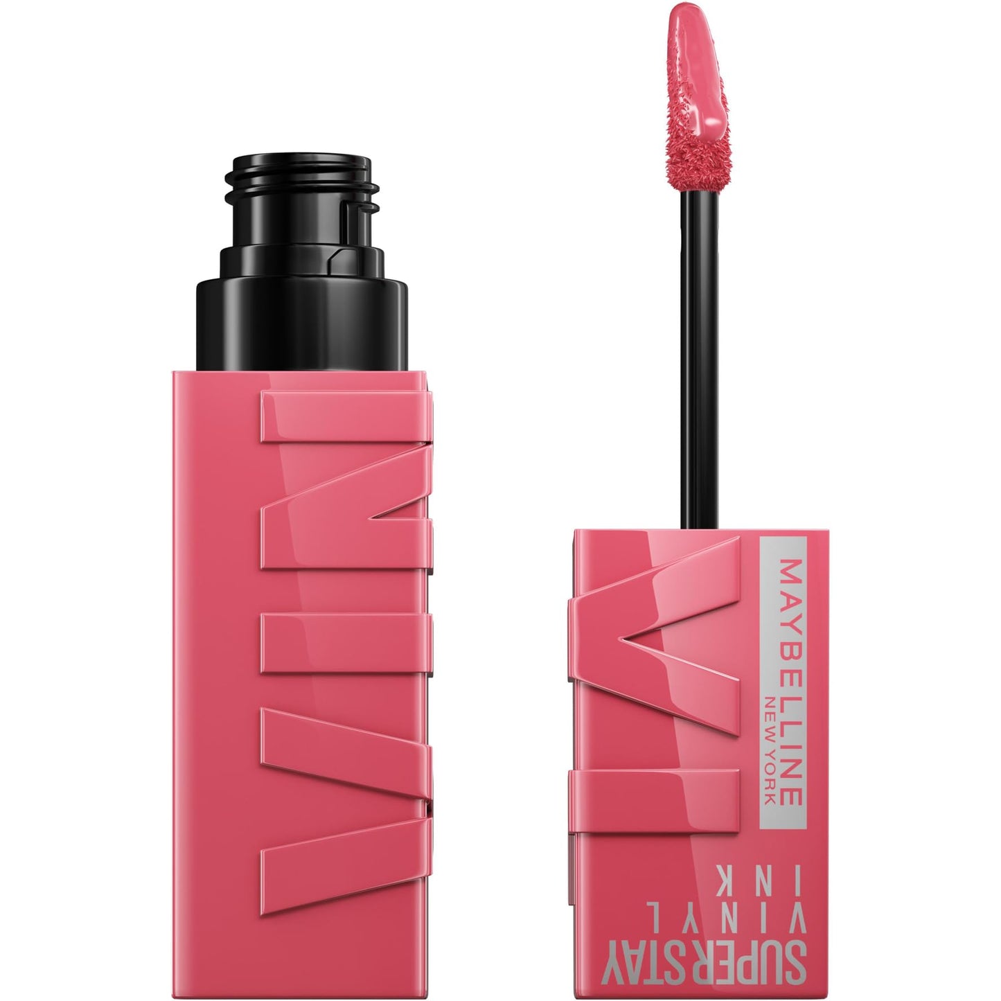 Maybelline New York Lip Colour, Smudge-free, Long Lasting up to 16h, Liquid Lipstick, Shine Finish, SuperStay Vinyl Ink, Rouge